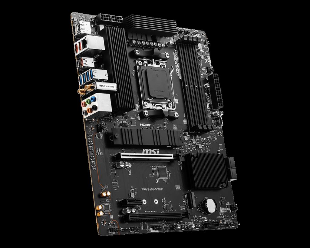 MSI MB PRO B650-S WIFI AM5 DDR5 7200MHZ(OC) HDMI DP M.2 USB3.2 2.5G LAN WI-FI 6E ATX