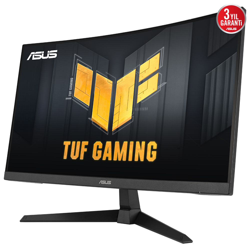 ASUS ASUS TUF GAMING VG27VQ3B 27 VA FREESYNC 1920x1080 1MS 180HZ DP HDMI MM VESA 3YIL ELMB SYNC Monitör-54673