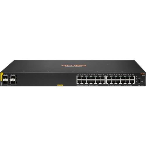 HP  HP Aruba 6000-24G, R8N87A, 24Port, Poe, 370W, Gigabit, 4 Port GigaBit SFP, YÃ¶netilebilir, Rack Mount Switch 