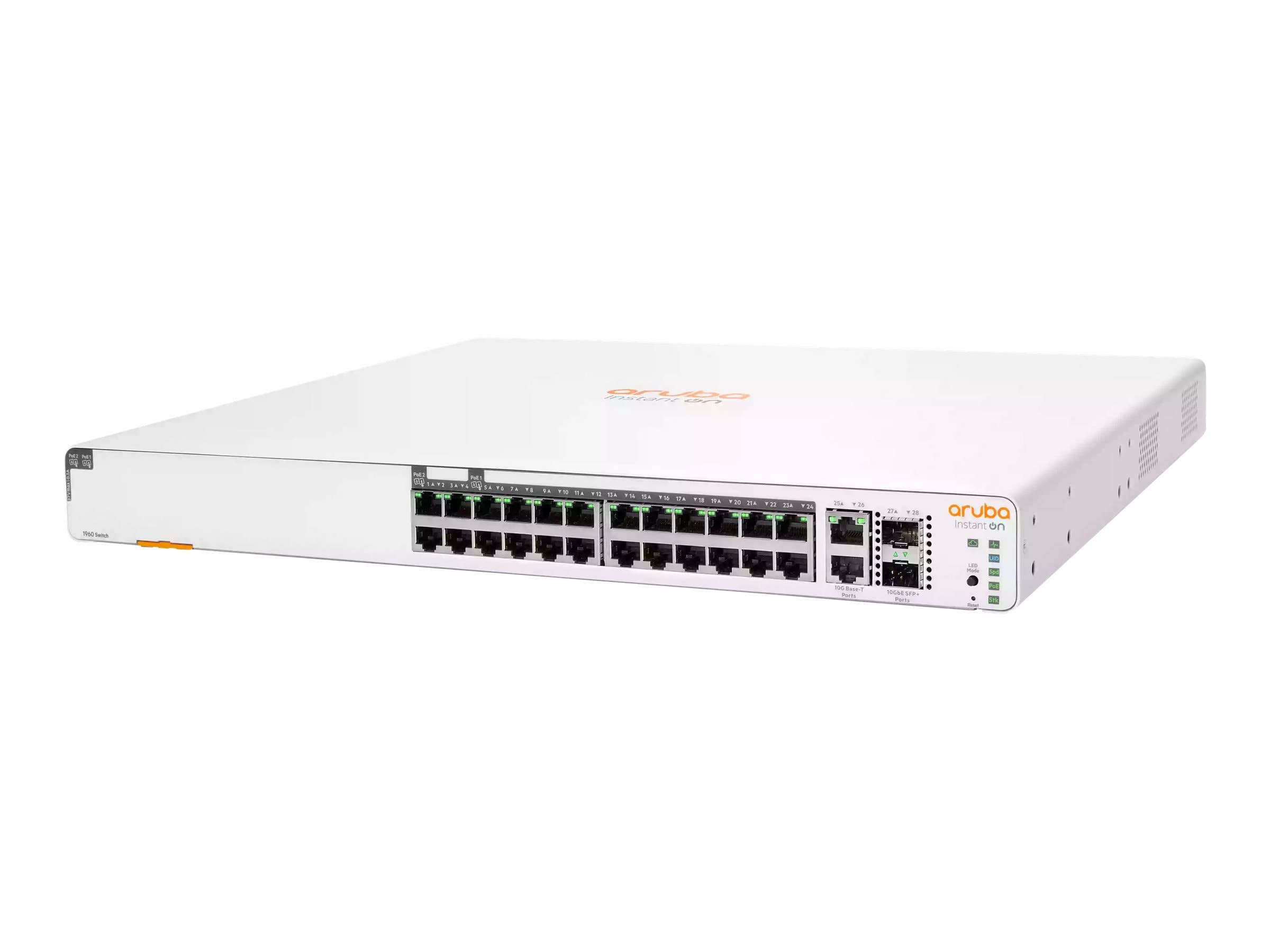 HP-E ARUBA ION JL806A 1960-24G 2XGT 24PORT GIGABIT SWITCH