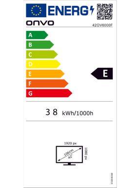 ONVO 42OV6000F FULL HD 42" 106 EKRAN UYDU ALICILI