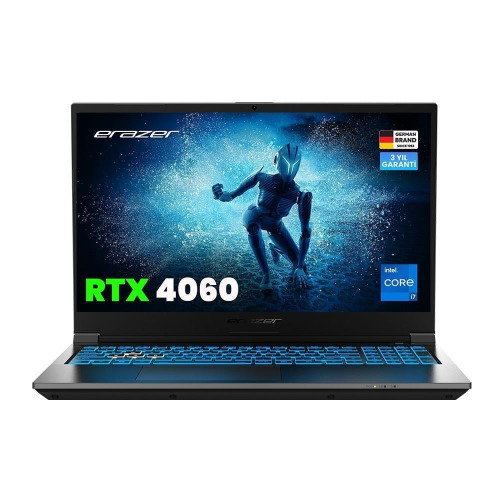 ERAZER Deputy P60i, MD62749-R32, i7-13620H,  15.6&quot; FHD, 144Hz, 32Gb Ram, 1TB NVMe M.2 SSD, 8GB RTX4060 Ekran Kartı, Free Do