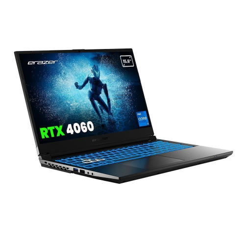ERAZER Deputy P60i, MD62749-R32, i7-13620H,  15.6&quot; FHD, 144Hz, 32Gb Ram, 1TB NVMe M.2 SSD, 8GB RTX4060 Ekran Kartı, Free Do