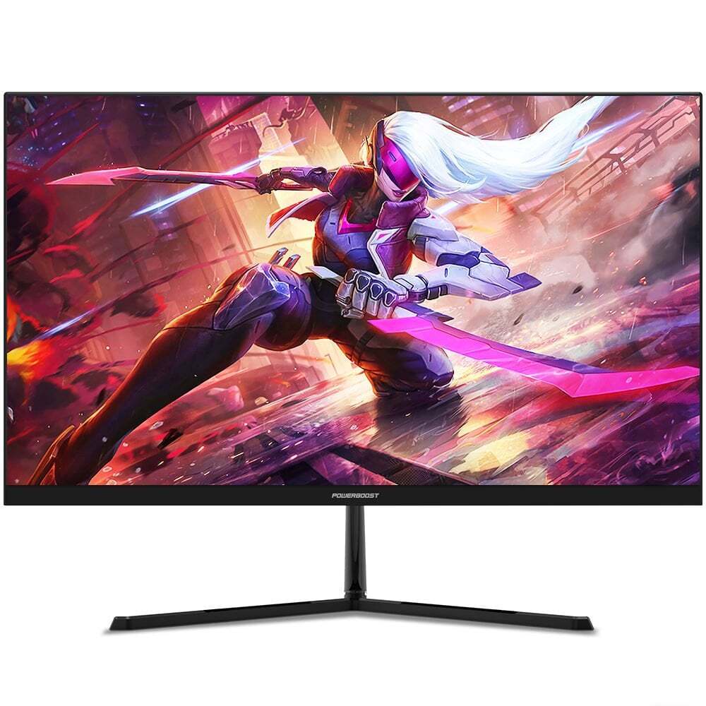 POWERBOOST 23,8" 100Hz IPS Frameless VGA+HDMI LED Gaming Monitör