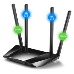 CUDY CUDY LT400_EU 300MBPS 4 PORT 4 ANTEN 4G LTE INDOOR SIM KART GİRİŞLİ ROUTER-66929