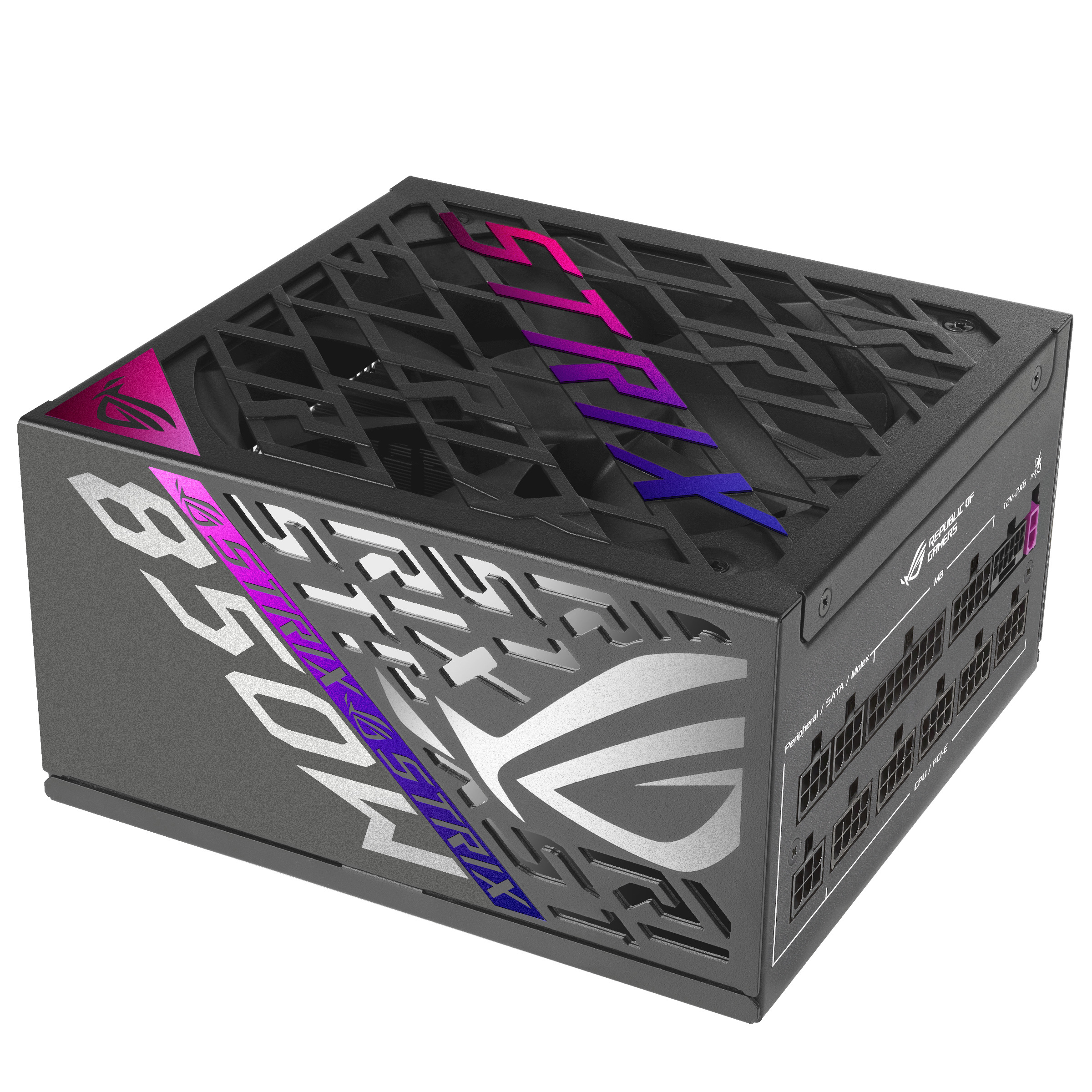 ASUS ASUS ROG-STRIX-850P TAM MODÜLER GÜÇ KAYNAĞI, 80 PLUS PLATİNUM SERTİFİKALI, ATX 3.1, GaN MOSFET, AKILLICA VOLTAJ DÜZENLEYİCİ, 10 