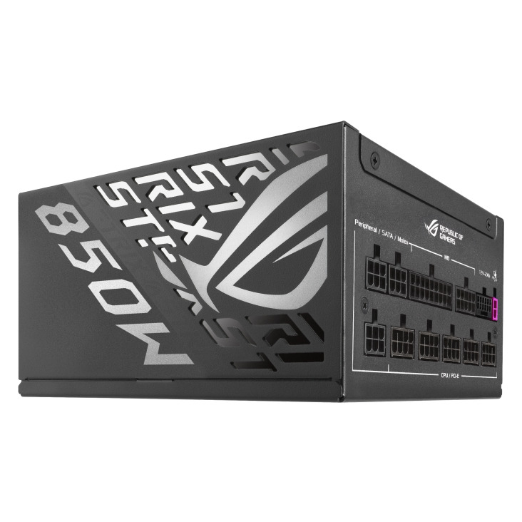 ASUS ASUS ROG-STRIX-850P TAM MODÜLER GÜÇ KAYNAĞI, 80 PLUS PLATİNUM SERTİFİKALI, ATX 3.1, GaN MOSFET, AKILLICA VOLTAJ DÜZENLEYİCİ, 10 -60922