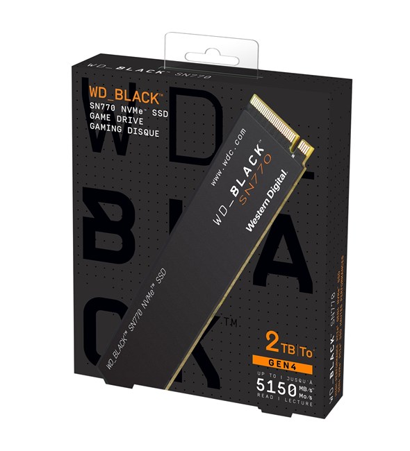 WD Black SN770 2TB NVMe M.2 (5150/4850)