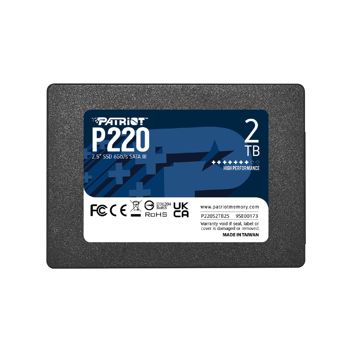 PATRIOT Patriot P220 2TB 550/500MB/s 2.5″ SATA3 SSD Disk (P220S2TB25)