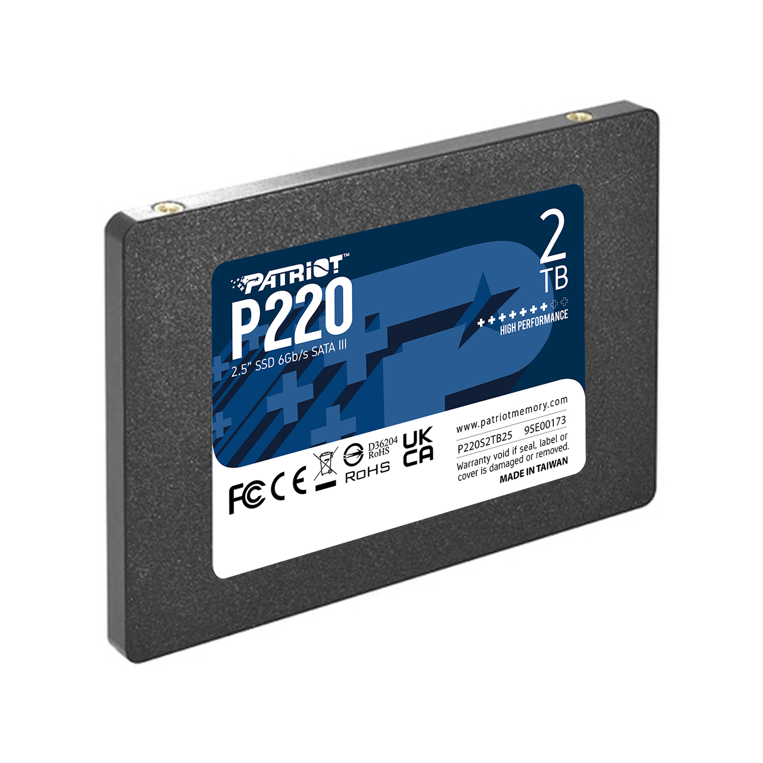 PATRIOT Patriot P220 2TB 550/500MB/s 2.5″ SATA3 SSD Disk (P220S2TB25)-41304