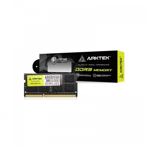ARKTEK ARKTEK AKD3S8N1600, 8GB, DDR3, 1600Mhz, 16 Chip, 1,35V, CL11, Notebook, SODIMM RAM