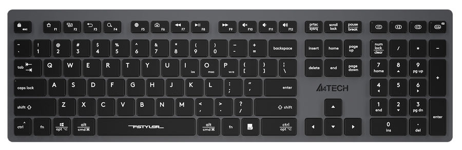 A4-TECH A4TECH FBX50C BLUETOOTH Q ŞARJLI KLAVYE GRİ