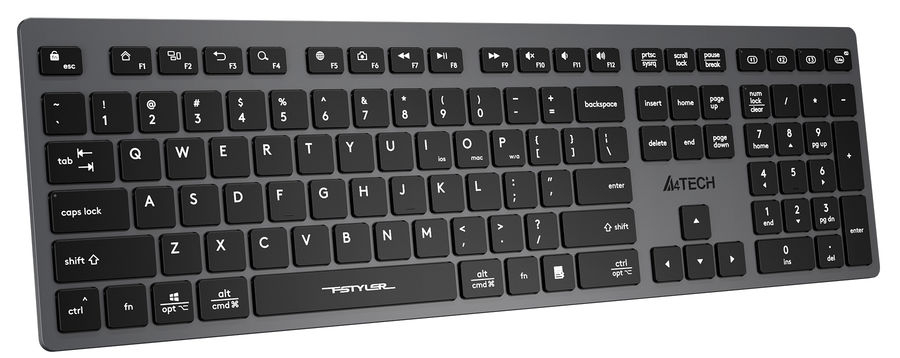 A4-TECH A4TECH FBX50C BLUETOOTH Q ŞARJLI KLAVYE GRİ-39877