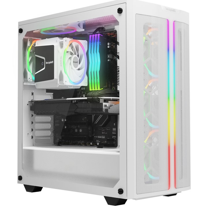 BE QUIET! Be Quiet! Light Wings White 120mm PWM  2500 RPM Premium ARGB Kasa Fanı  4-Pin 3lü Paket - BL101-28093