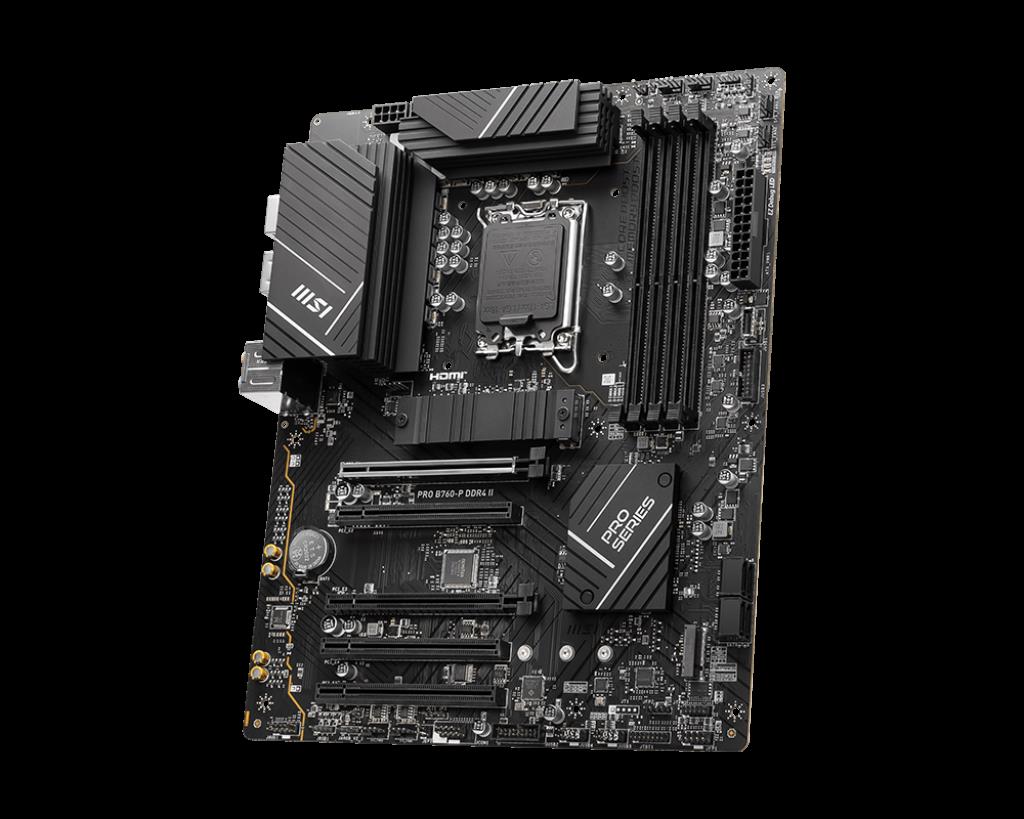 MSI MSI MB PRO B760-P DDR4 II SOKET 1700 DDR4 5333(OC) PCI-E ,M.2 USB3.2 HDMI,DP  1x 2.5G LAN ATX-30328