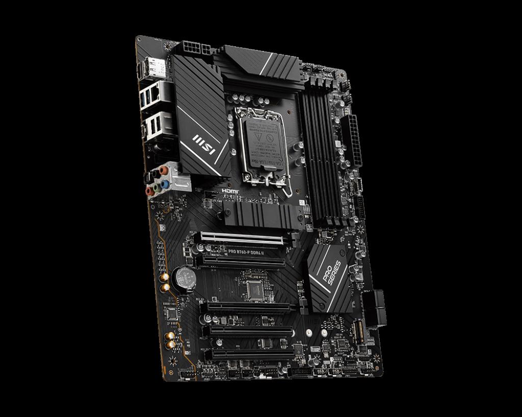 MSI MSI MB PRO B760-P DDR4 II SOKET 1700 DDR4 5333(OC) PCI-E ,M.2 USB3.2 HDMI,DP  1x 2.5G LAN ATX-30329