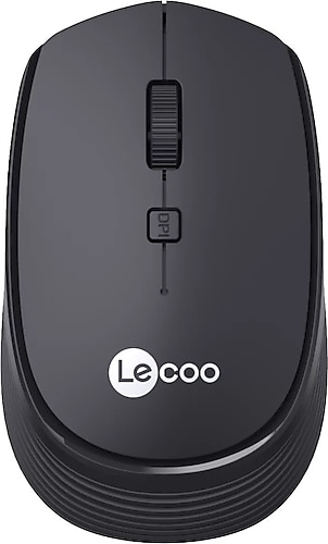LECOO LENOVO LECOO WS202 USB KABLOSUZ MOUSE SİYAH