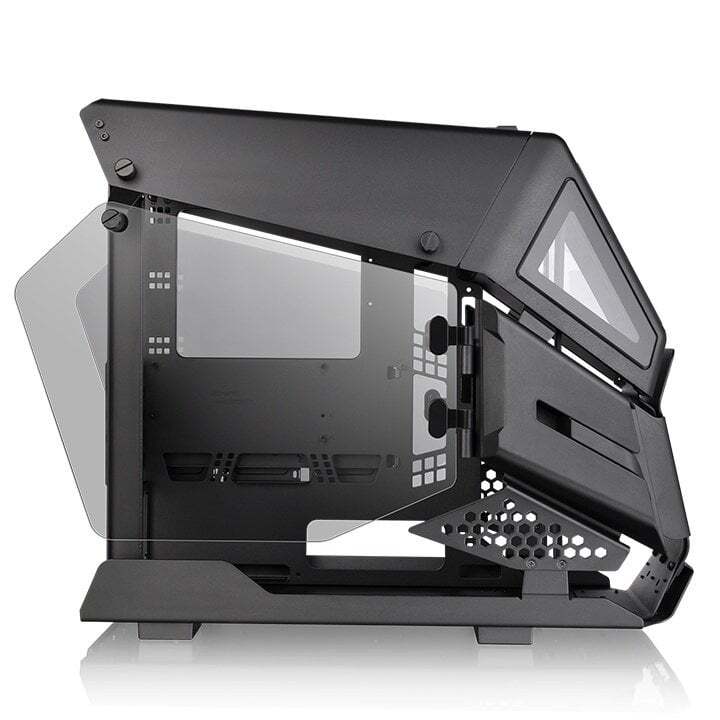 THERMALTAKE  ah t200 siyah tempered glass pencereli, micro atx oyuncu kasası-60161