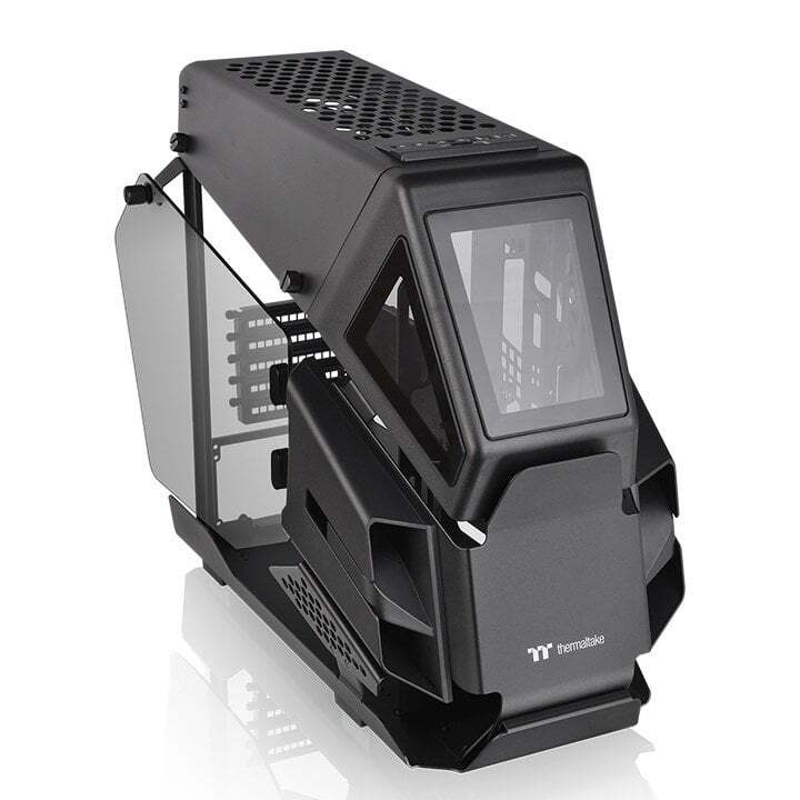 THERMALTAKE  ah t200 siyah tempered glass pencereli, micro atx oyuncu kasası-60162