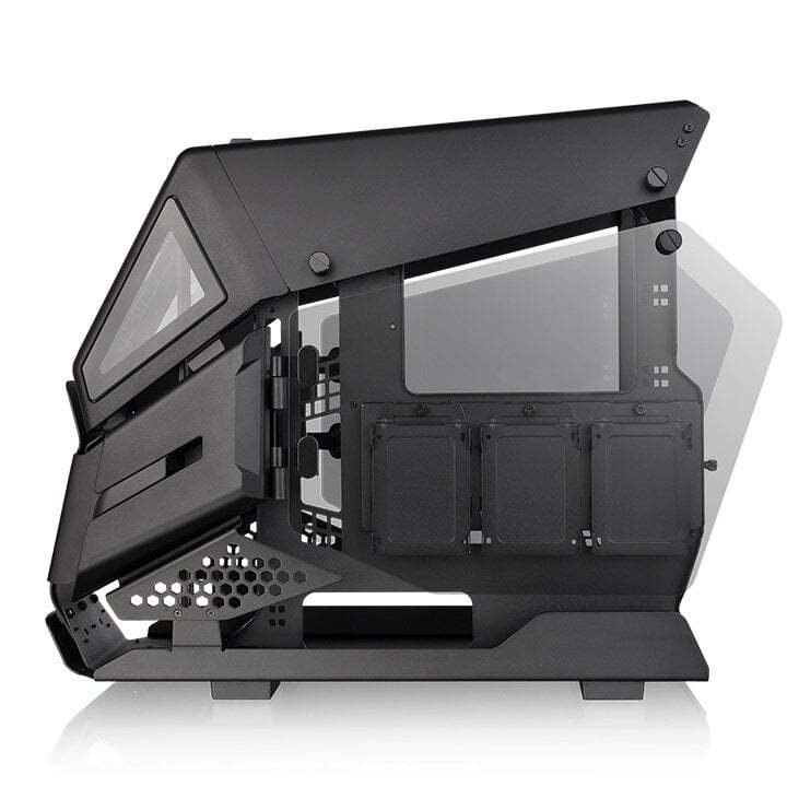 THERMALTAKE  ah t200 siyah tempered glass pencereli, micro atx oyuncu kasası-60163