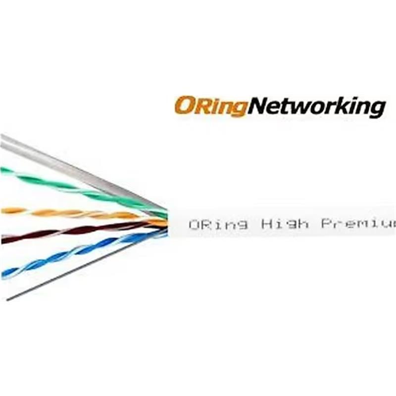 ORING ORING RW-U0605WH U/UTP CAT6 23AWG LSZH 250MHZ 500 METRE BAKIR NETWORK KABLOSU BEYAZ RENK 