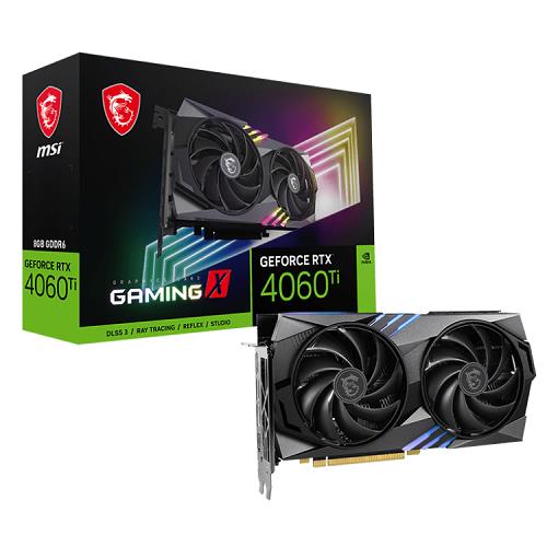 MSI MSI GEFORCE RTX 4060TI GAMING X 8G GDDR6 HDMI DP 128BIT