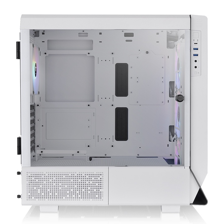 THERMALTAKE CA-1X5-00M6WN-00 Ceres 500 TG ARGB Mid Tower Chassis Beyaz/White Oyuncu Kasası-58201