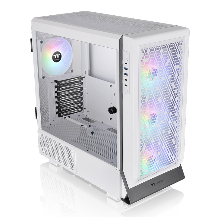 THERMALTAKE CA-1X5-00M6WN-00 Ceres 500 TG ARGB Mid Tower Chassis Beyaz/White Oyuncu Kasası-58202