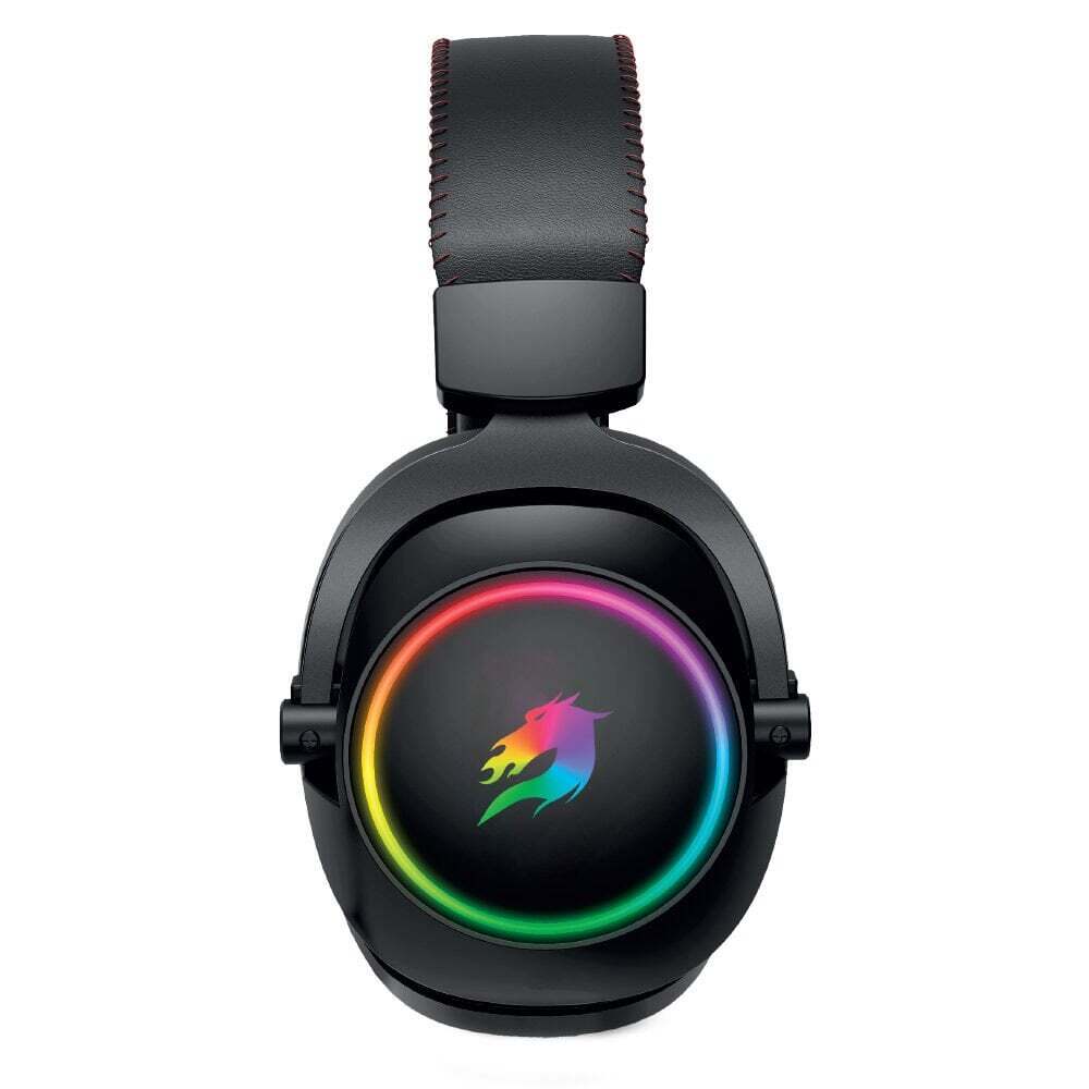 GAMEBOOSTER GameBooster WBH44  RGB Wireless 2.4G+BT Siyah Oyuncu Kulaklığı-60350