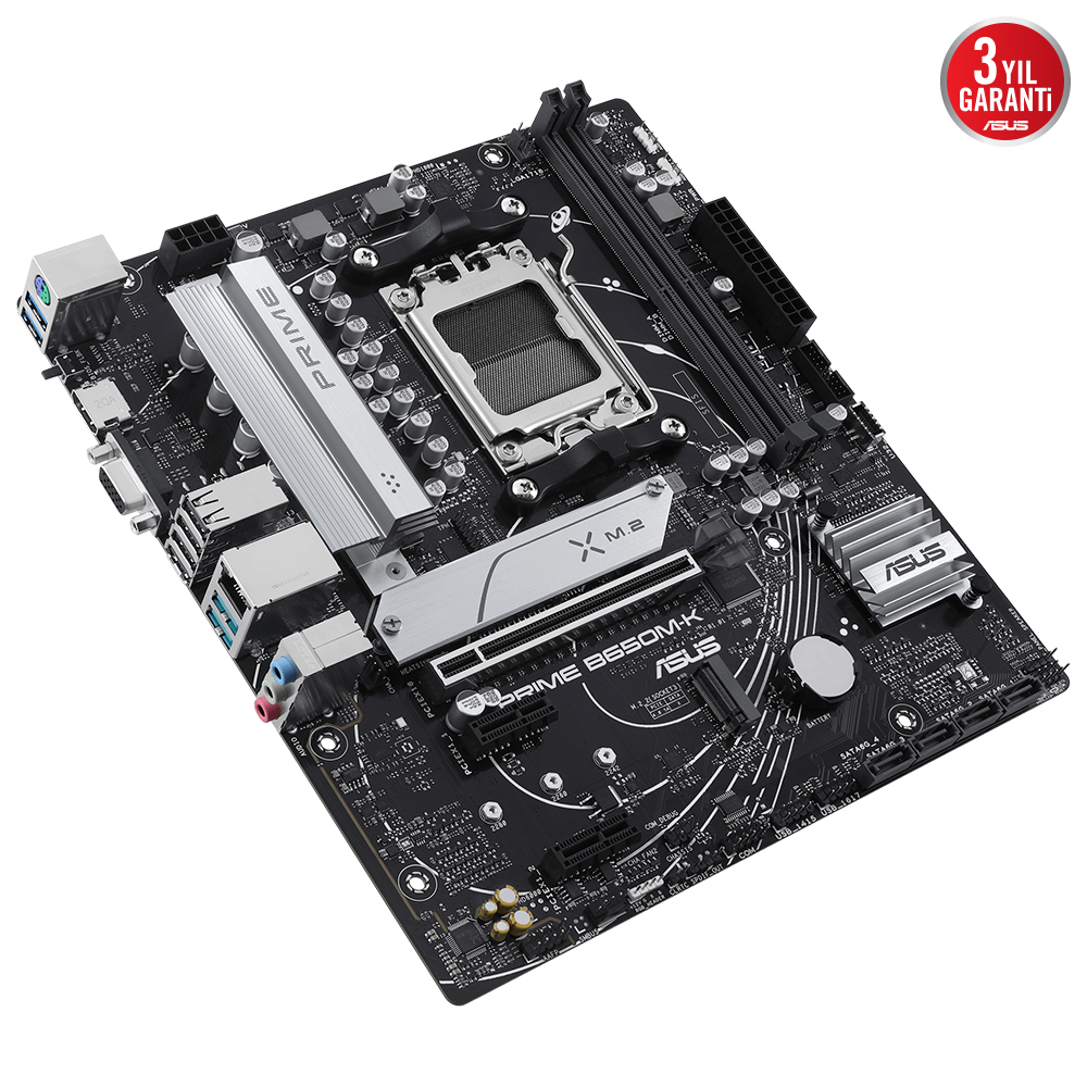 ASUS ASUS PRIME B650M-K DDR5 6400+(OC) HDMI VGA M.2 AM5 -54488