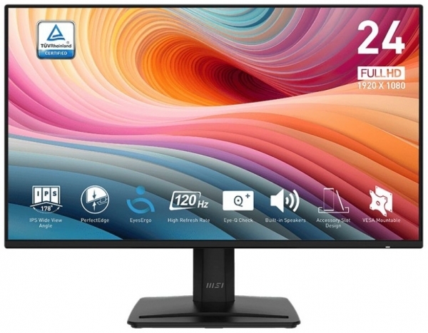 MSI MSI 23.8 PRO MP242A E2 1920x1080 (FHD) 16:9 FLAT IPS 120HZ 1MS ADAPTIVE-SYNC MONITOR