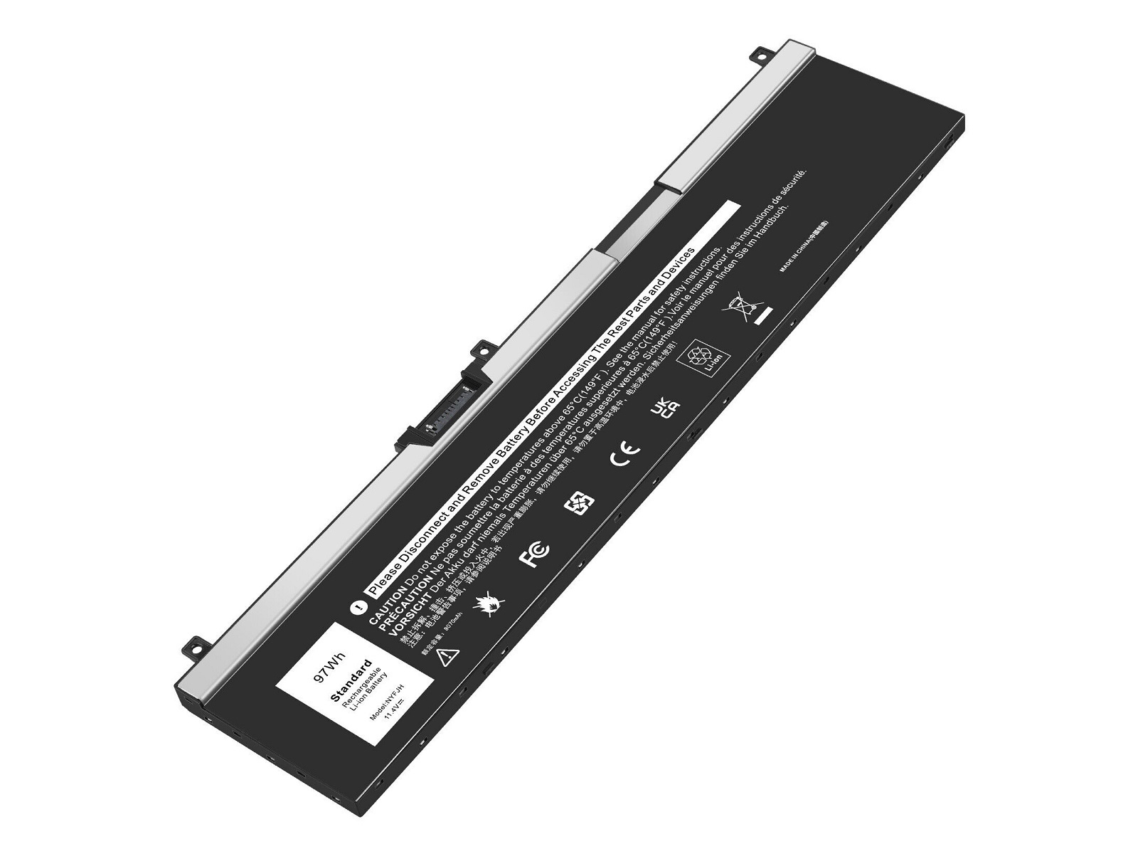 RETRO RETRO Dell Precision 7530, 7540, NYFJH Notebook Bataryası - Ver.2 - 6 Cell - Tip-A