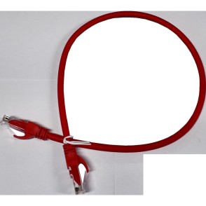 AGER AGER AGER AC-602-0025/R 25CM UTP CAT6 PATCH KABLO KIRMIZI Cu, LSZH AWG 26/7