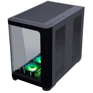 GAMEBOOSTER GameBooster GB-G2851BB Sea View USB 3.0, ATX 7 x ARGB Fanlı, Siyah Kasa (PSU Yok)-70424