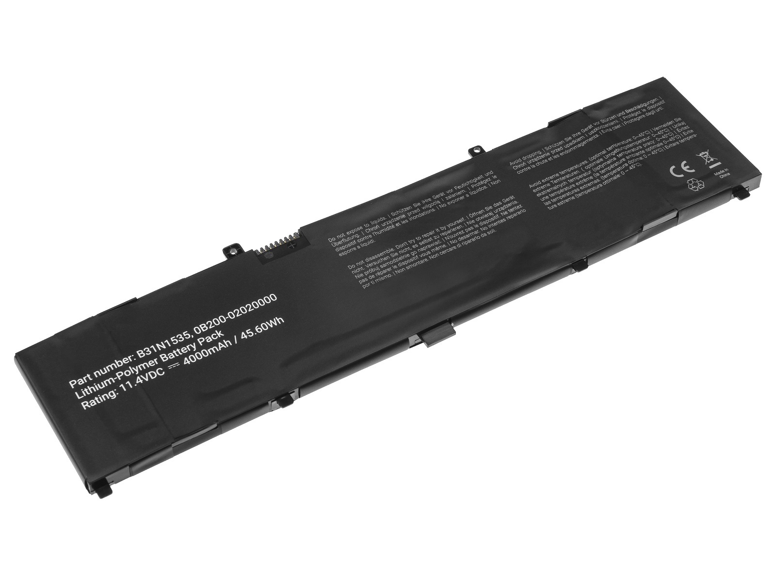 RETRO RETRO Asus UX310U, UX410U, B31N1535 Notebook Bataryası