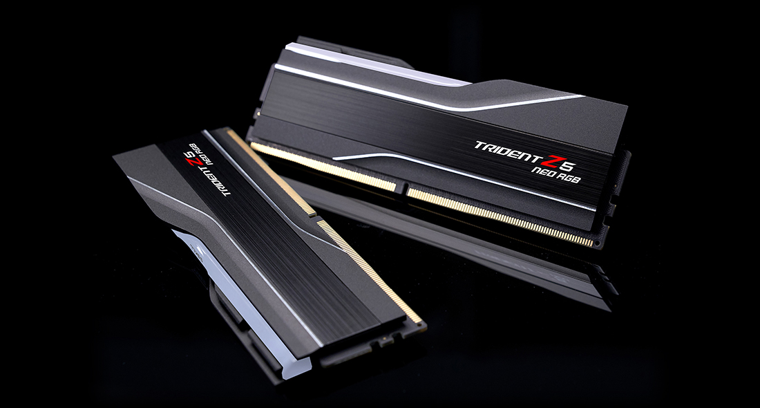 GSKILL  TZ5 Neo RGB DDR5-5600Mhz CL28 32GB (2X16GB) DUAL (28-34-34-89) 1.35V AMD EXPO Teknoloji