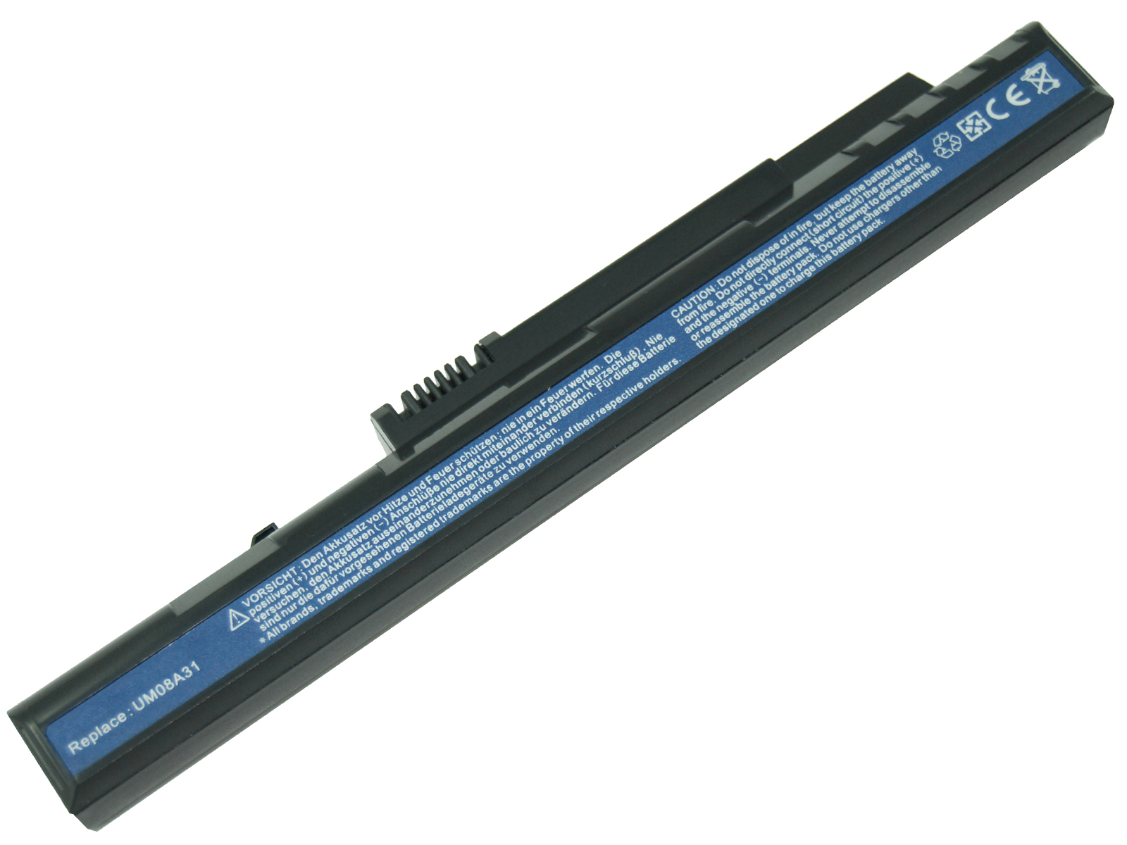RETRO RETRO Acer Aspire One A110, A150, ZG5 Notebook Bataryası - Siyah - 3 Cell