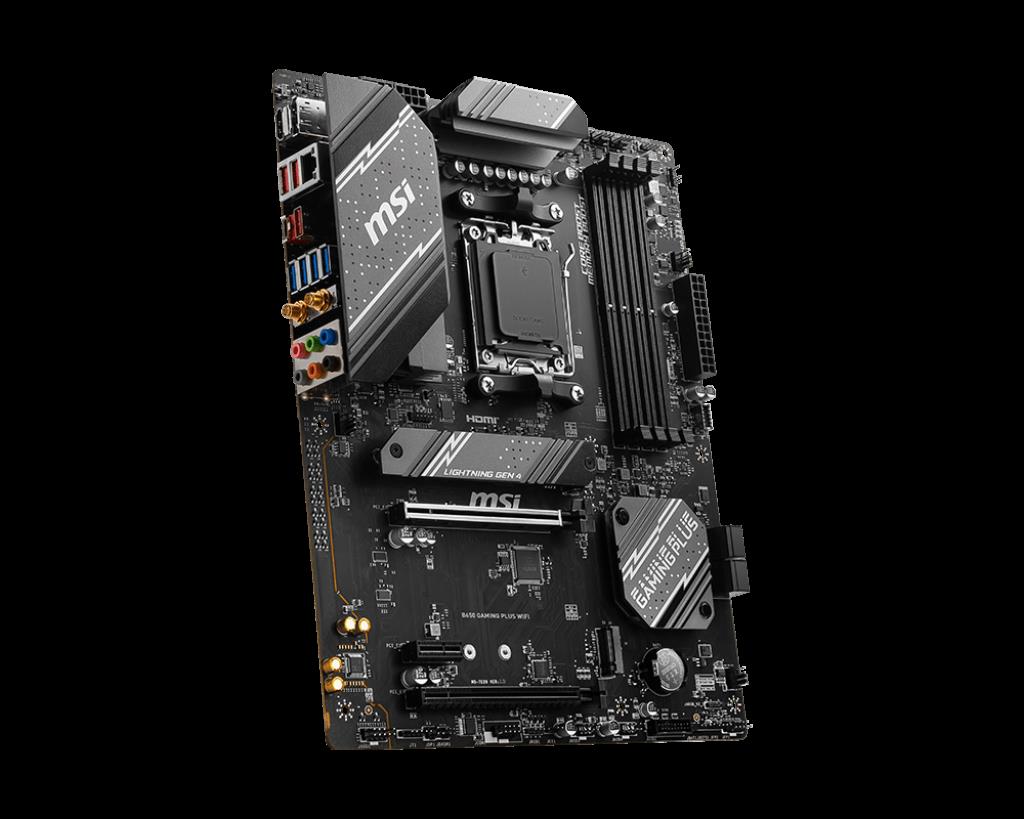 MSI MSI MB B650 GAMING PLUS WIFI AM5 DDR5 6000MHZ(OC) HDMI DP 2xM.2 USB3.2 2.5G LAN WIFI 6E ATX-28493