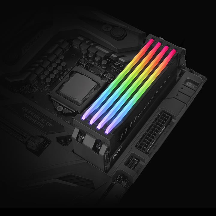 THERMALTAKE  pacific r1 plus ddr4 rgb bellek aydınlatma kiti-58318