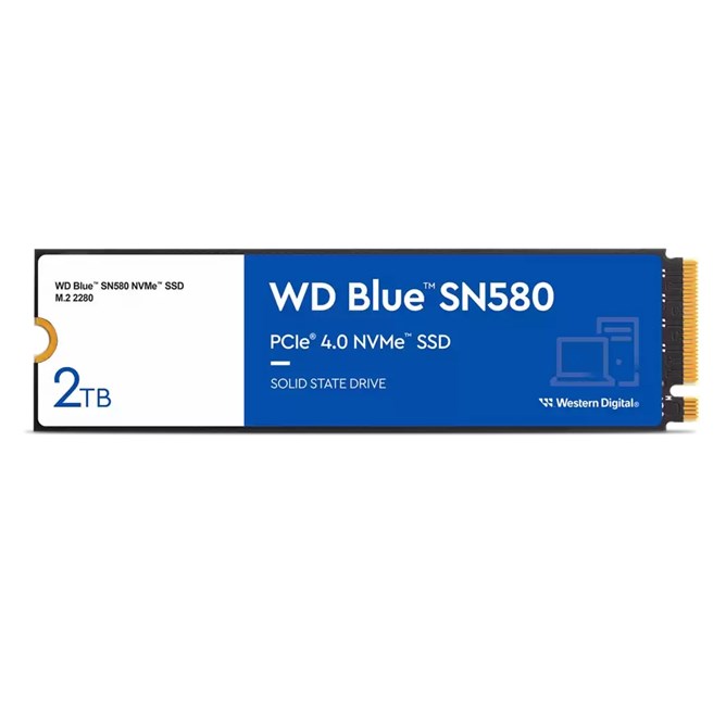 WD WD Blue SN580 2TB M.2 NVMe SSD (4150/4150)