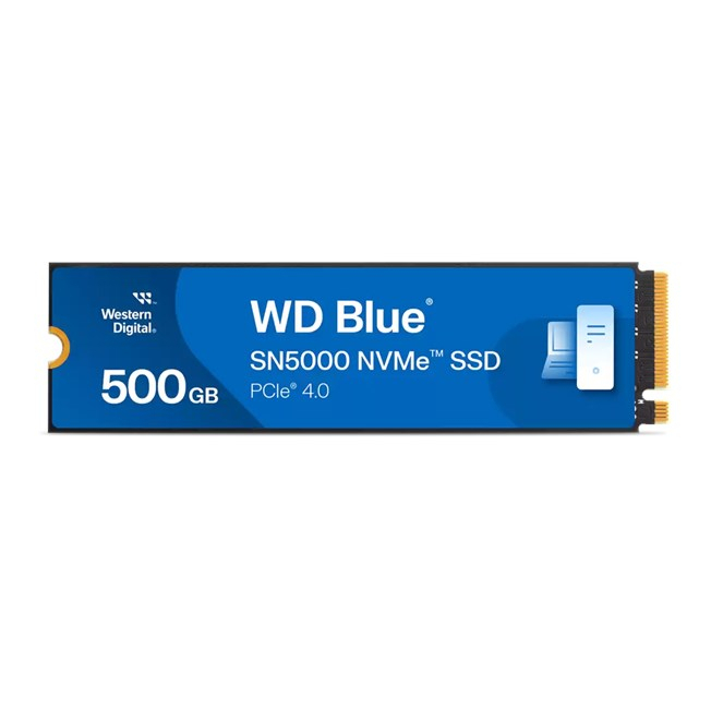 WD 500GB WD BLUE SN5000 5000/4000MB/s M.2 NVMe WDS500G4B0E SSD