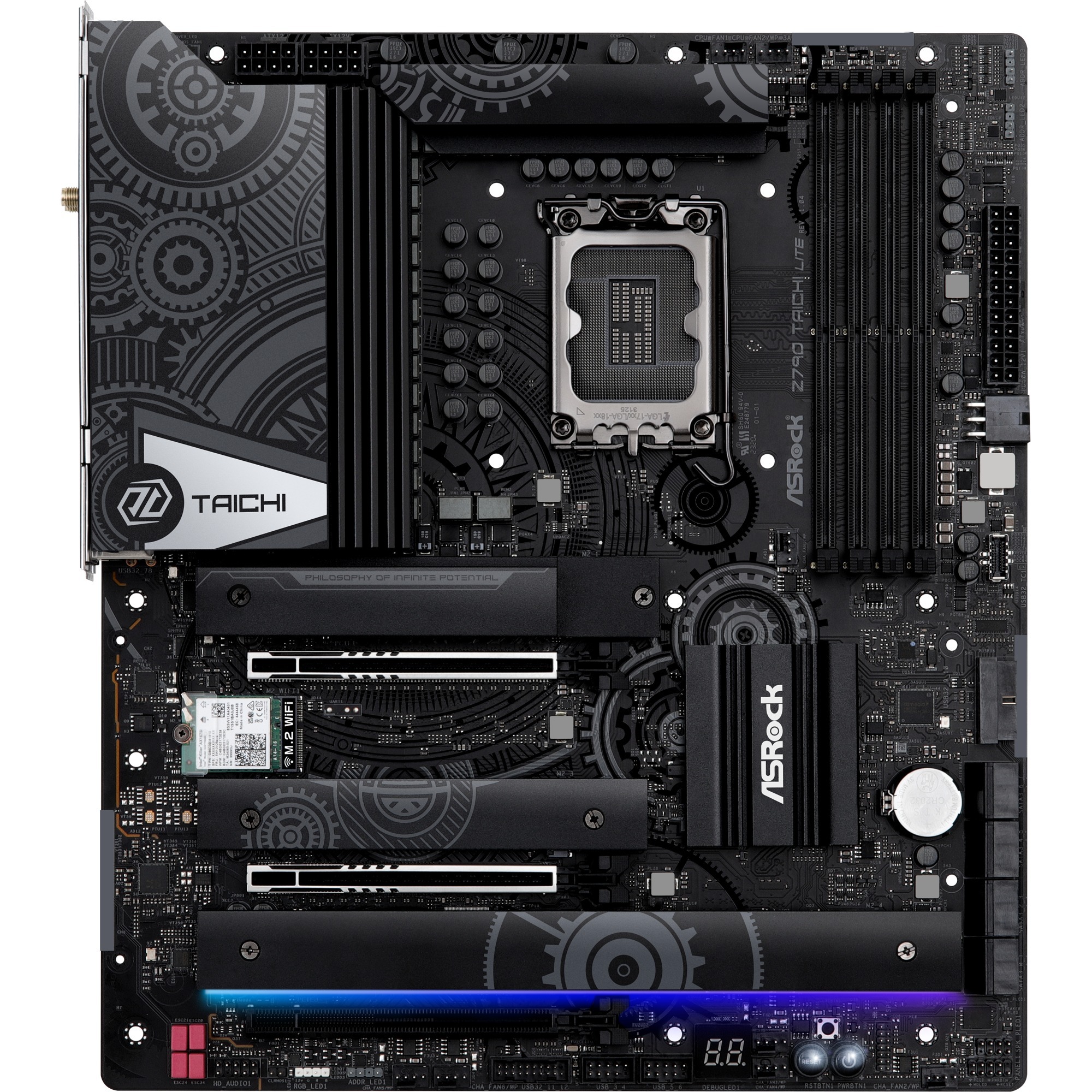 ASROCK ASROCK ANAKART - 90-MXBMF0-A0UAYZ-Z790 Taichi Lite-54502