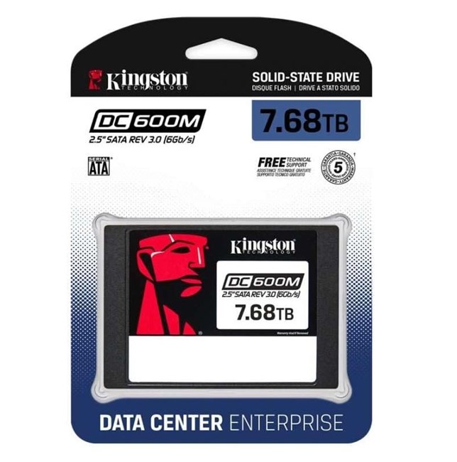 KINGSTON Kingston SEDC600M Enterprise 7.68TB 2.5'' SATA SSD-52609