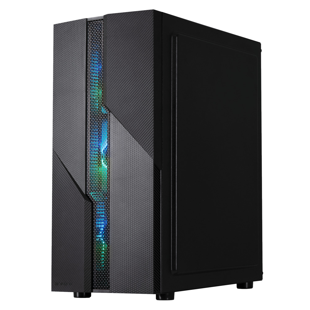 BITFENIX BITFENIX C20 Black 4 F-RGB fans+600w white PSU