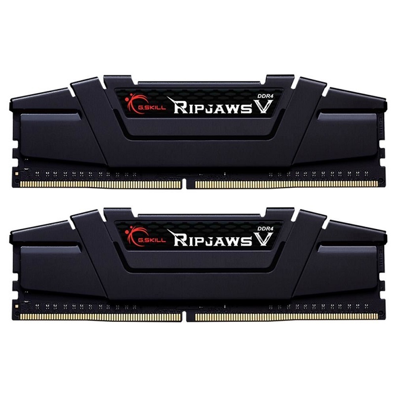 GSKILL GSKILL 16GB (2X8GB) DDR4 3200MHZ CL16 DUAL KIT PC RAM RipjawsV F4-3200C16D-16GVKB-60387