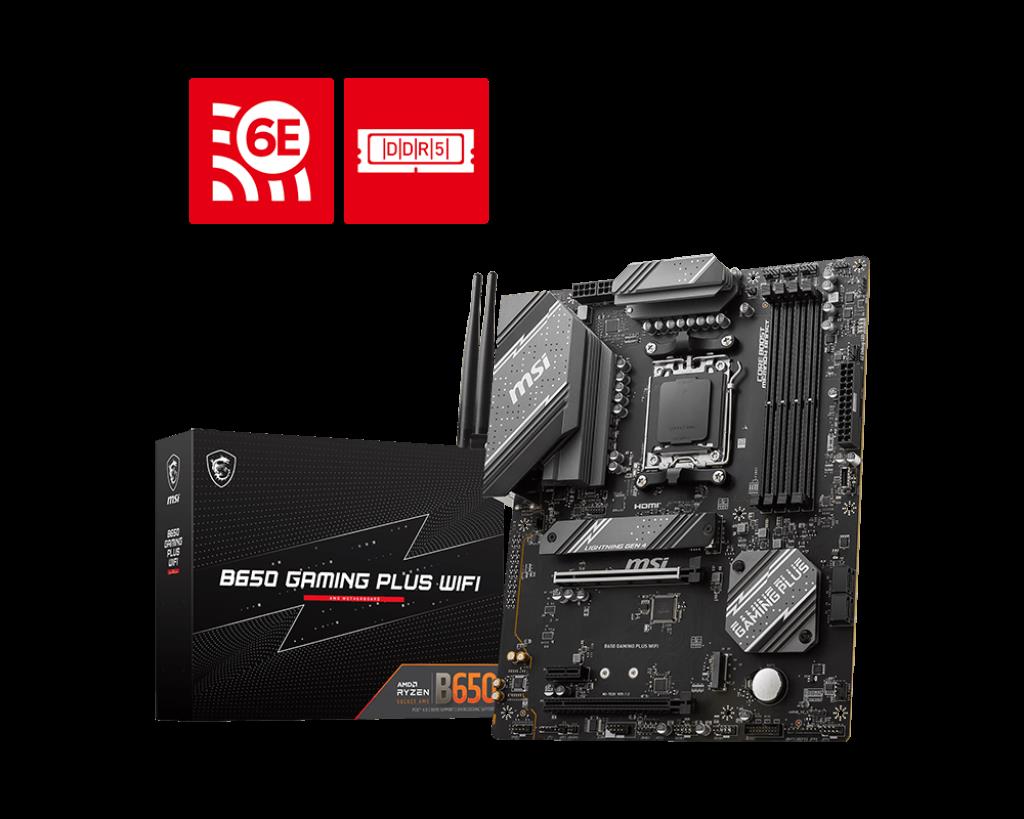 MSI MSI B650 Gaming Plus Wifi AM5 Ryzen D5 Hdmi Dp