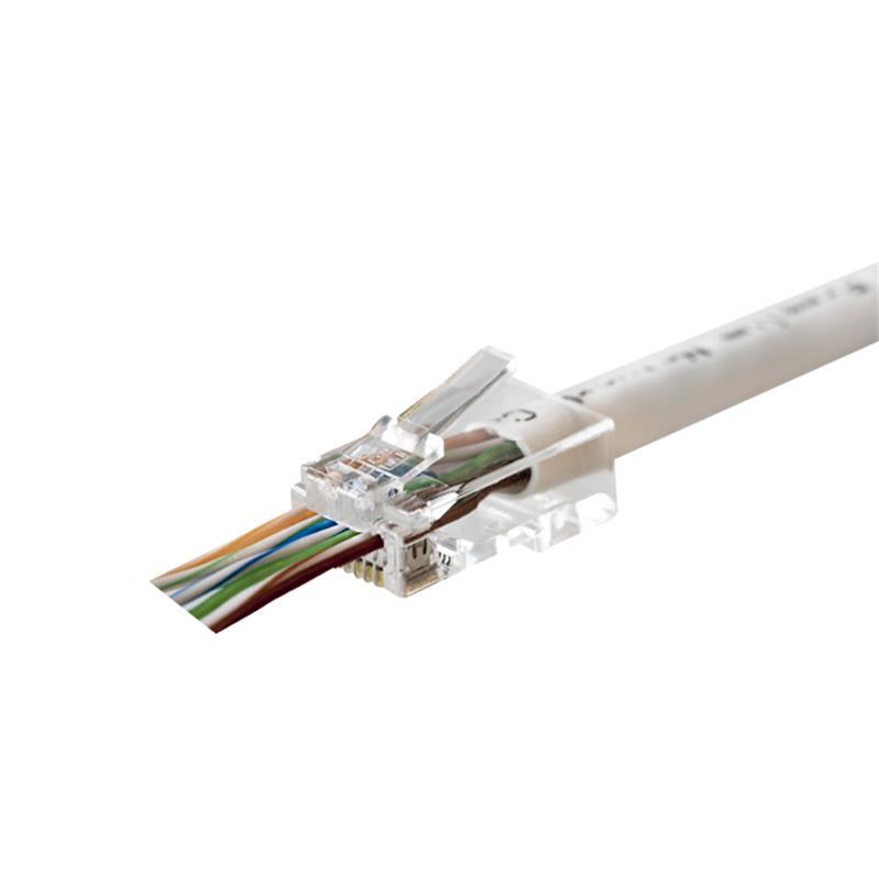 ORING ORING MPC6U3EZ CAT6 PLUG U/UTP EZRJ45 YEN� NES�L ALTIN U� KONNEKT�R 100 L� PAKET 