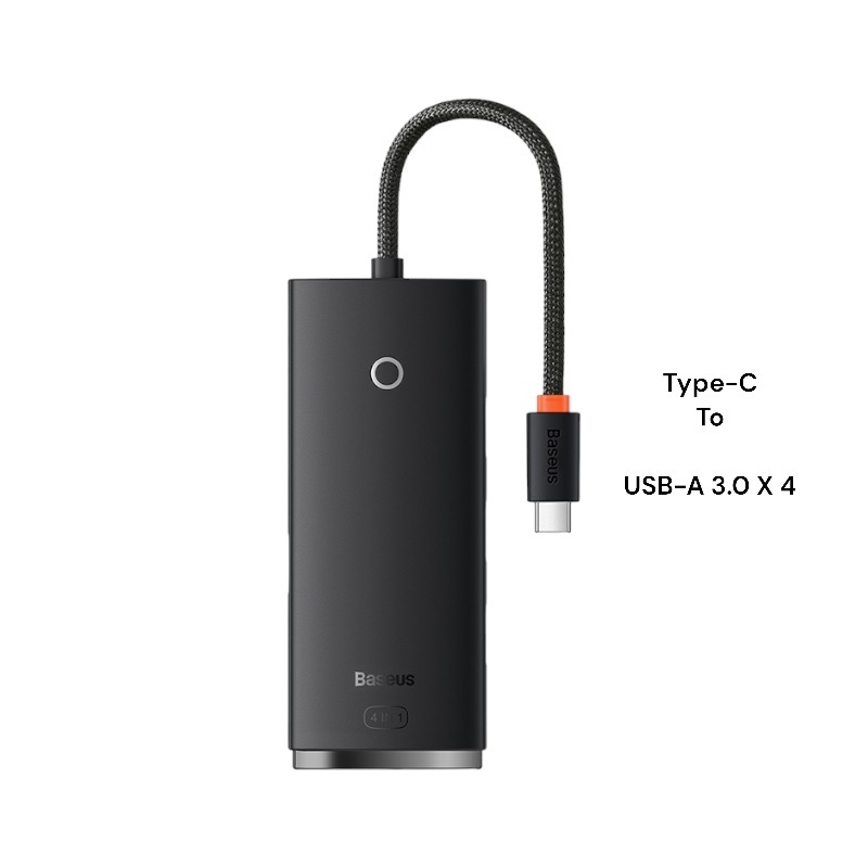 BASEUS BASEUS WKQX030301 TYPE-C TO USB 3.0*4 ÇEVİRİCİ HUB-55920