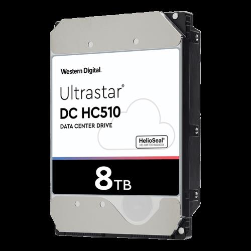  WD ULTRASTAR, HUH721008ALE604, 3,5&amp;quot;, 8Tb, 256Mb, 7200 Rpm, 7/24 Enterprise, DATA CENTER-GÃœVENLÄ°K-NAS-SERVER, HDD (DC
