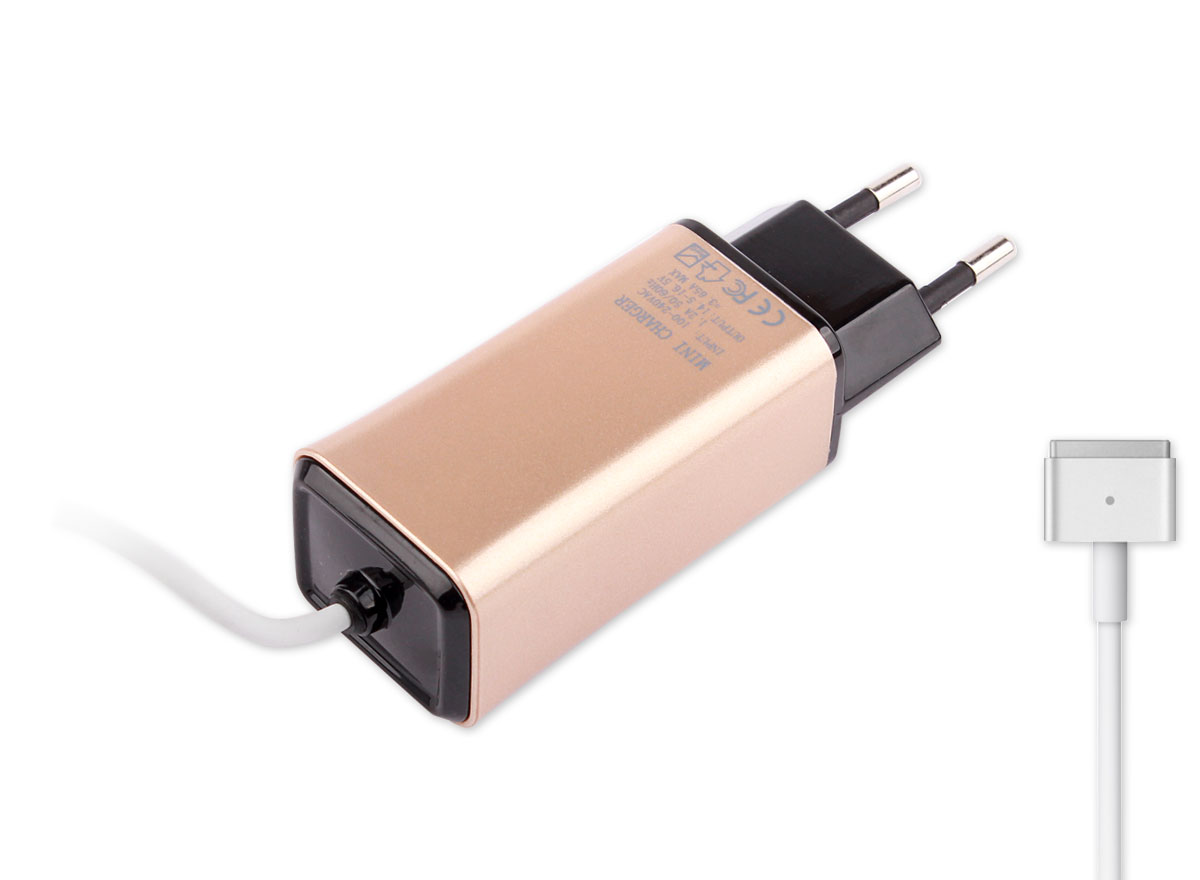 RETRO RETRO-Color, Apple MacBook 45W-60W MagSafe 2 Mini Adaptör - Gold